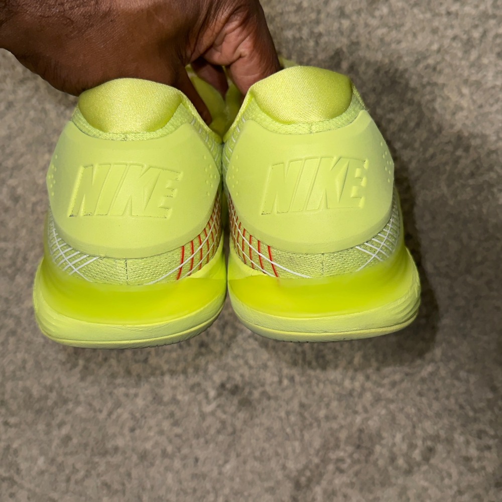 Nike Hyperspeed Court Volt Yellow Crimson Volleyball Shoes HJ0549-700 Mens 11 - Picture 5 of 9